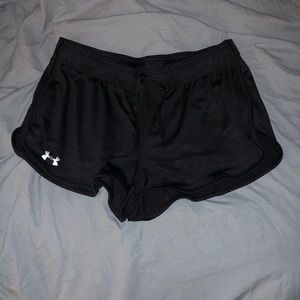 Black/Charcoal Under Armour Shorts